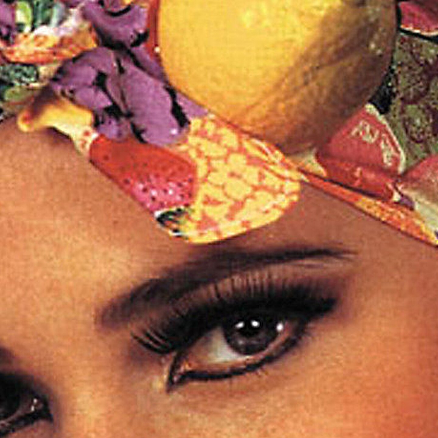 Latin Lady Fruit Headpiece