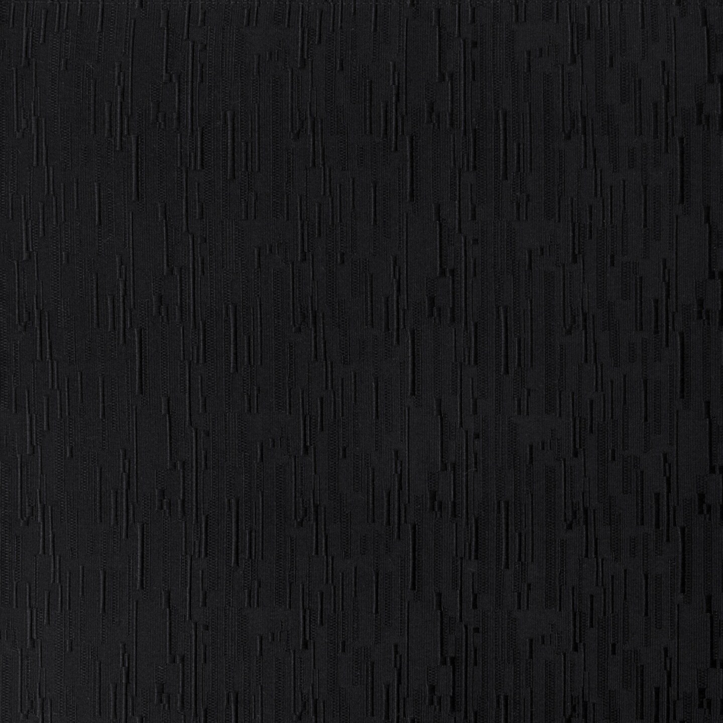 Threadmade Home Continental Solid Texture Water Resistant Napkins, Set of 4, Black - 17"W x 17"L