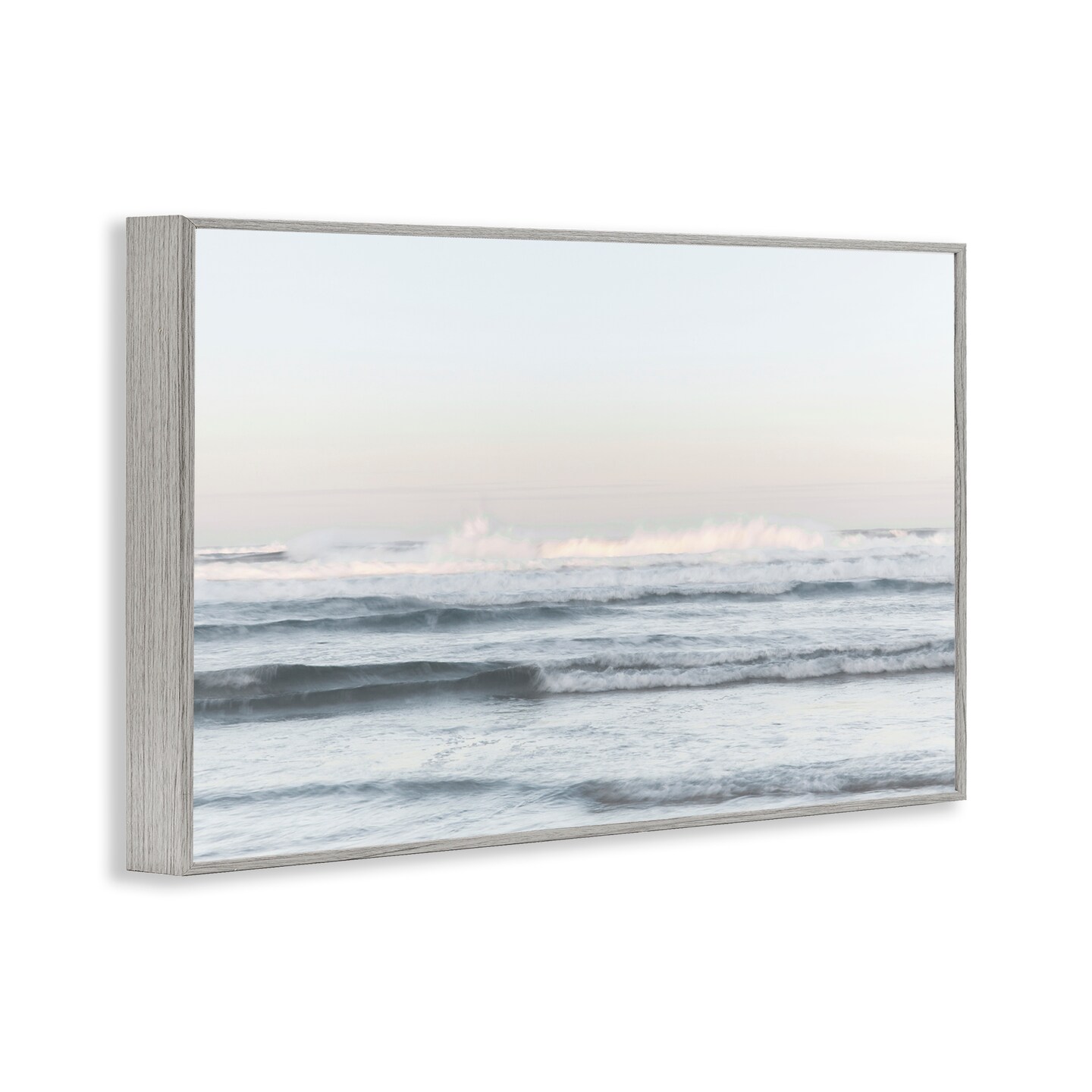 Stupell Industries Serene Ocean Waves Calmness Framed Giclee, design by Melissa McClain