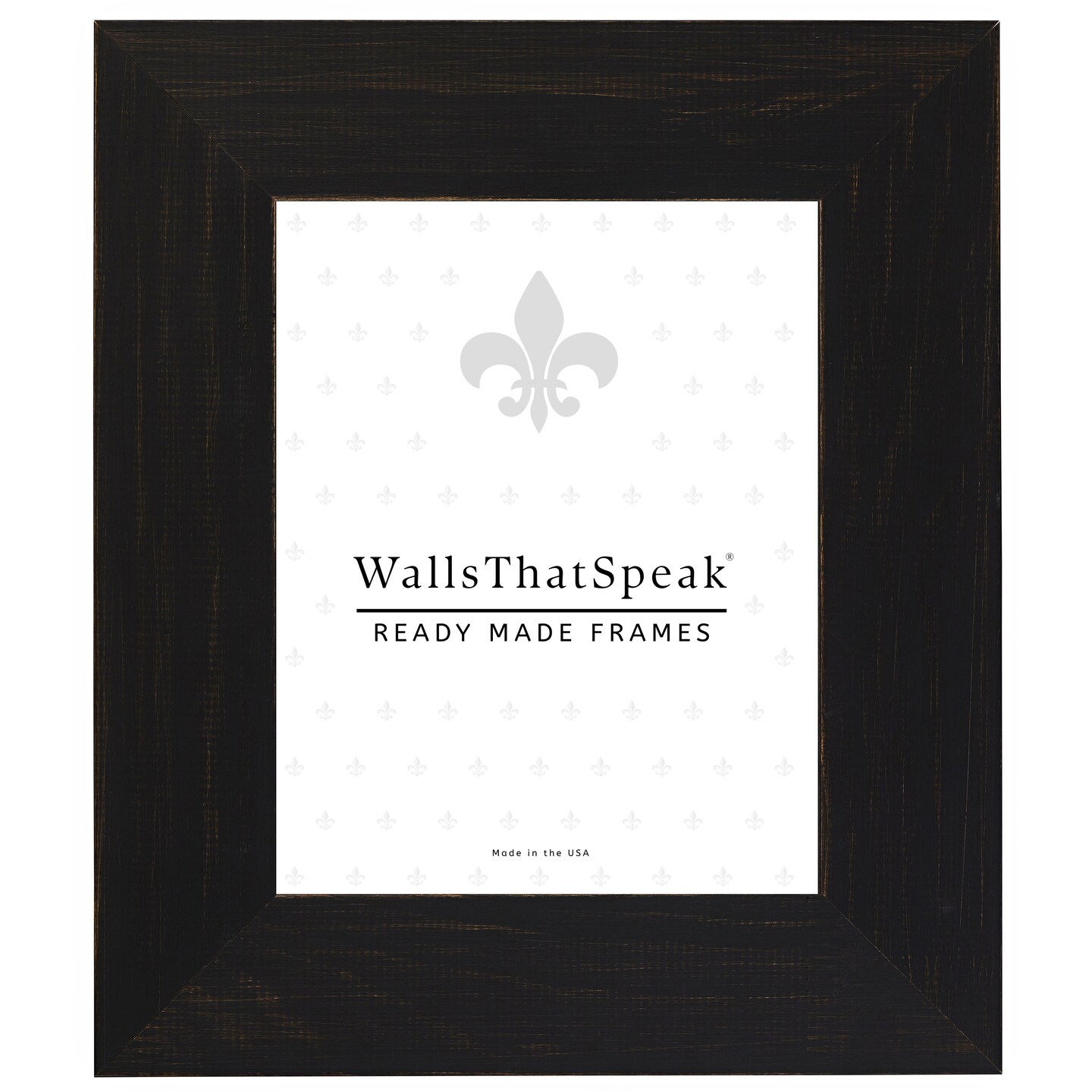 13x17 Picture Frame, Jasper Wide Inch Wood Moulding, Wall Display Frame  for Art, Posters, or Photos by wallsthatspeak