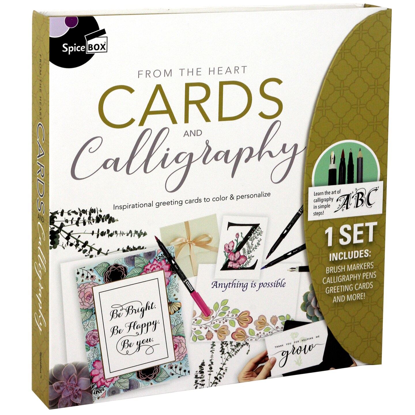 SpiceBox Sketch Plus: Cards & Calligraphy Kit - Elevate Your Handwriting to Artistry