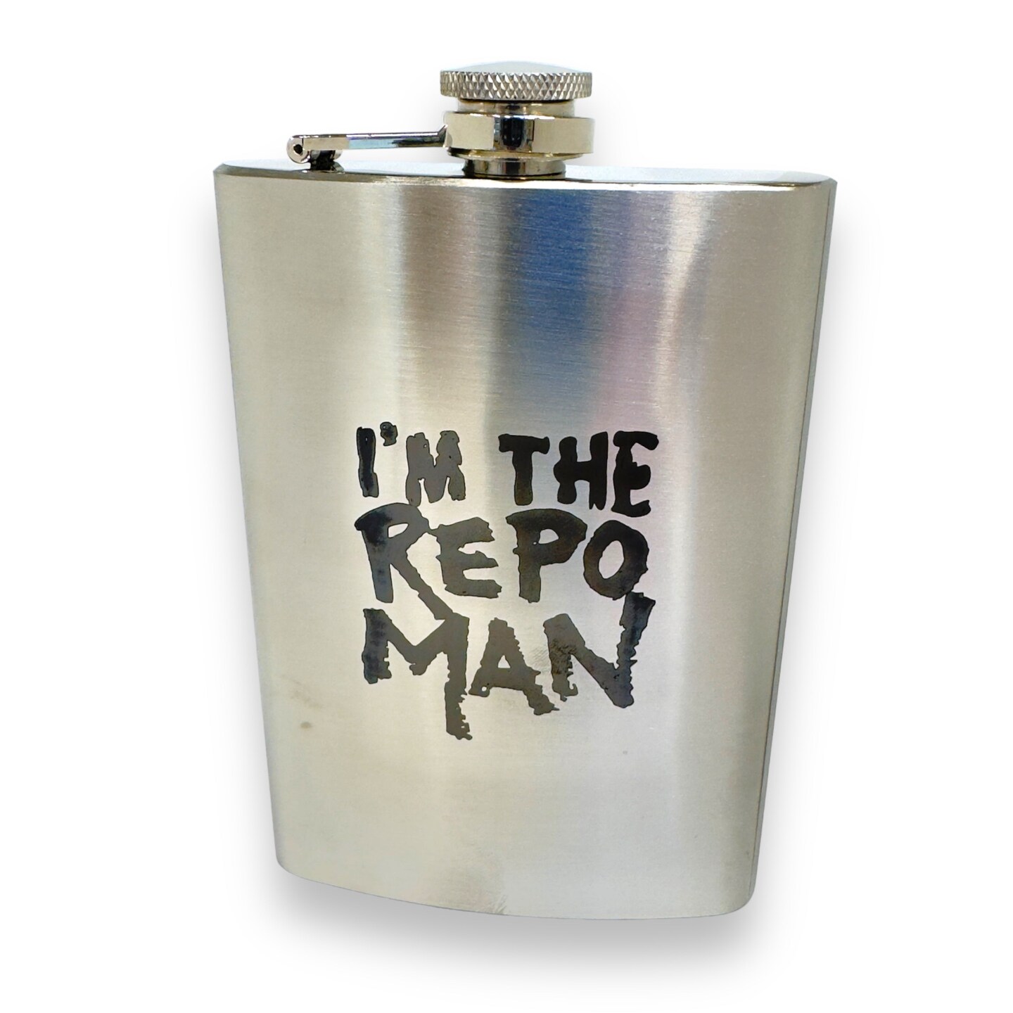 8oz I'm the Repo Man Stainless Steel Flask 8oz I'm the Repo Man Stainless Steel Flask