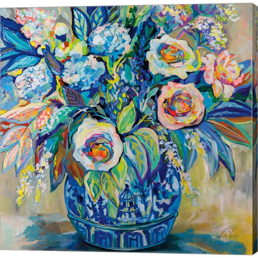 Think Spring by Vertentes 12" x 12" Canvas Wall Art Michaels