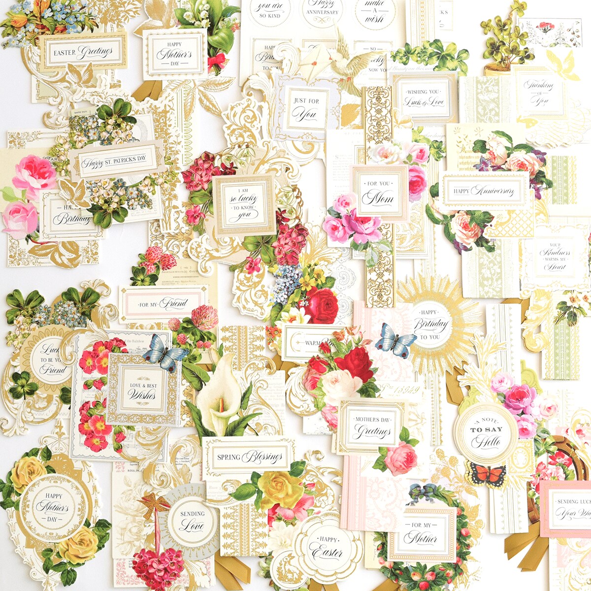 Delightful Collage Card Toppers