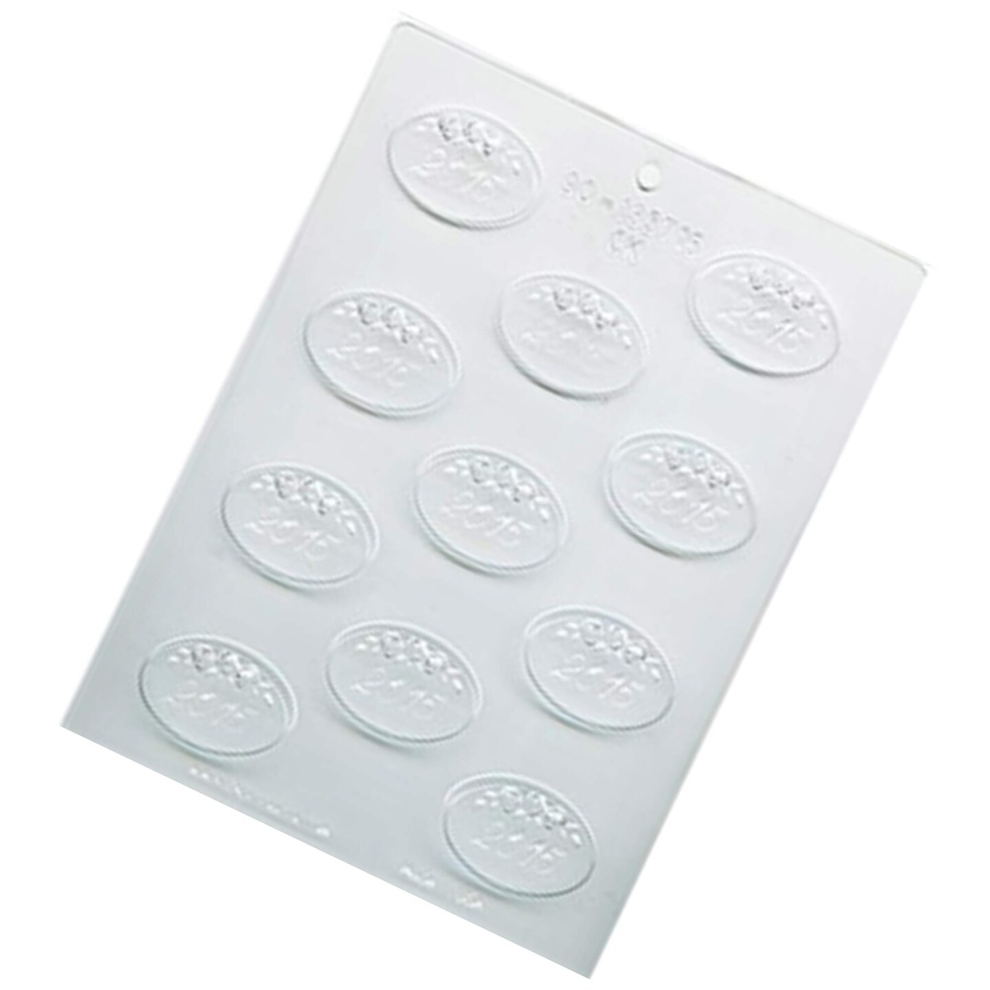 Oval Roses 2015 Mint Chocolate Mold for Special Events