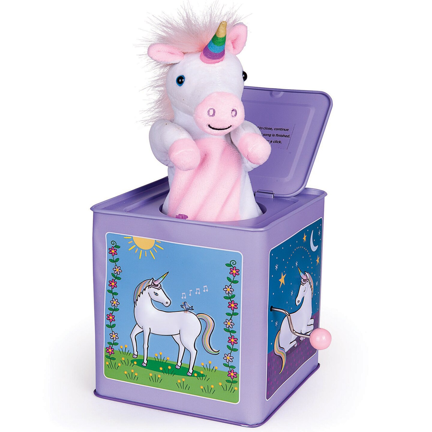 Jack Rabbit Creations Unicorn Jack in The Box Toy, Color: Blue