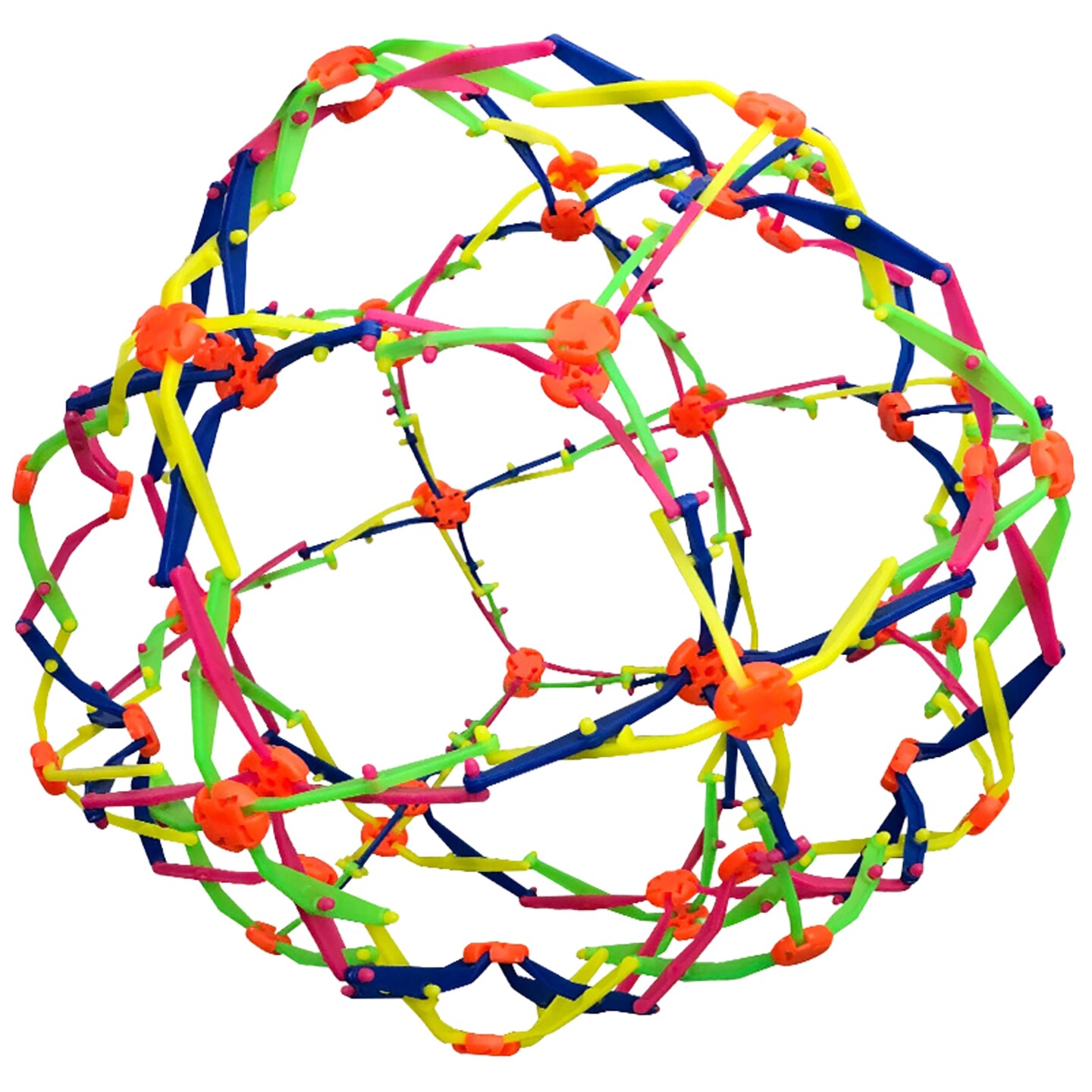 ArtCreativity: Expandable Breathing Ball - Colorful Sphere Expands 6&#x22; to 12&#x22;, Stress Reliever Fidget Toy for Anxiety Relaxation, Adults &#x26; Kids Ages 3+