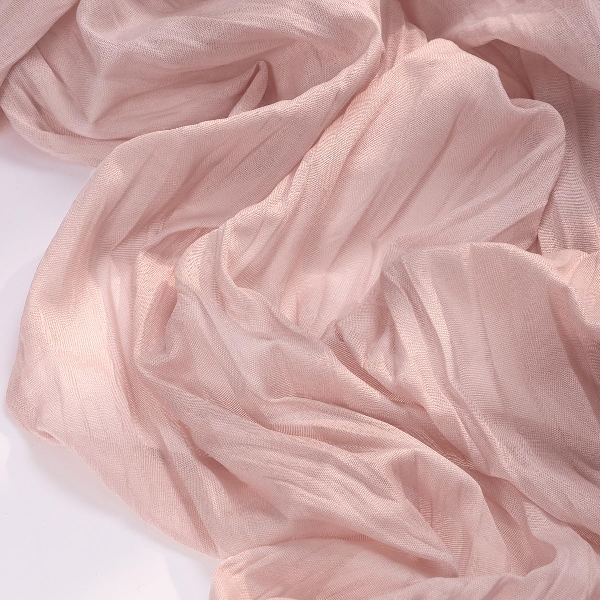 Pink Cheesecloth Table Runner – 10 ft (120 in) Fall, Thanksgiving, Boho & Rustic Gauze for Wedding, Party, Baby Shower, Birthday & Home Décor