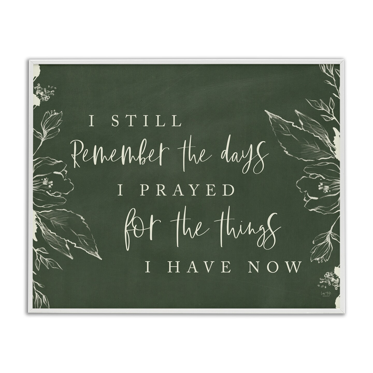 Stupell Industries Prayed For What I Have Now Framed Giclee, design by Lux + Me Designs