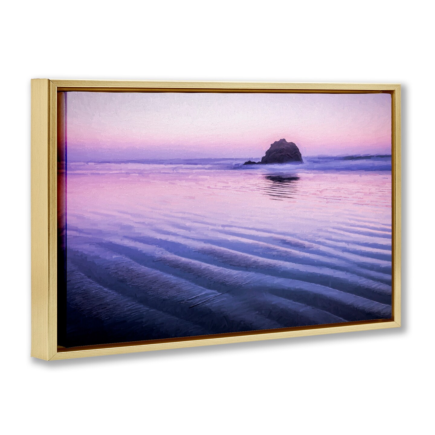 Stupell Industries Tranquil And Still Waters Floating Frame, design by Jon Evan