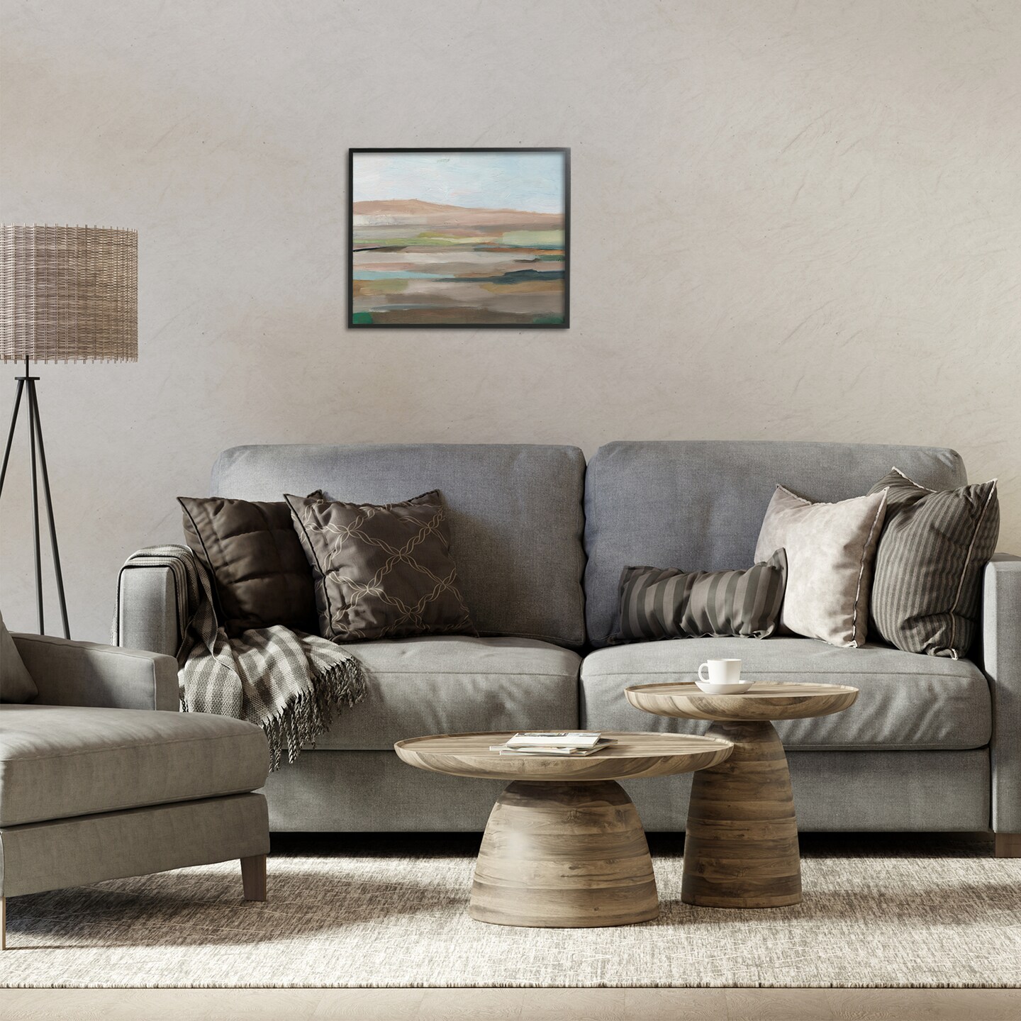 Stupell Industries Scenic Desert Landscape Framed Giclee Wall Art Design by Ethan Harper