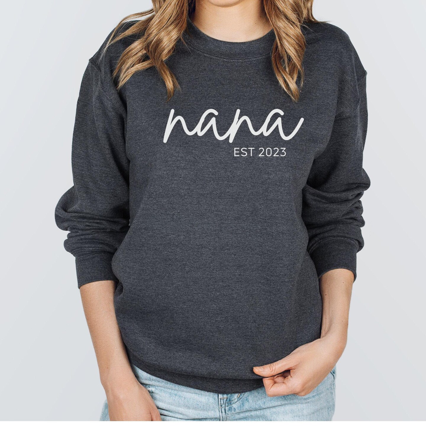 Personalized Nana Est Sweatshirt Custom Nana Shirt Mothers Day Gift Gift for Nana | MC_4_403 product 2