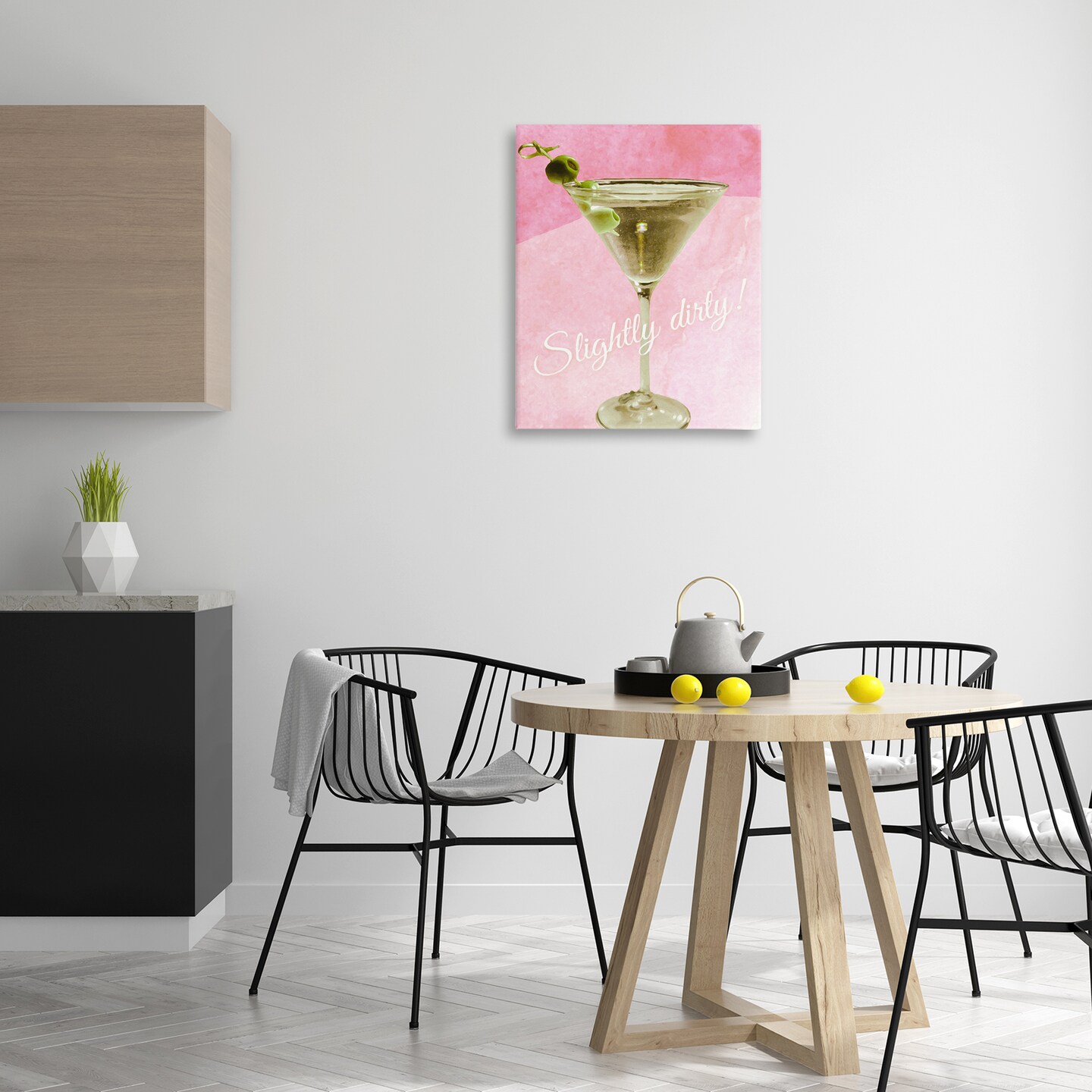Stupell Industries Slightly Dirty Martini Canvas Wall Art Design by Graffi*tee Studios