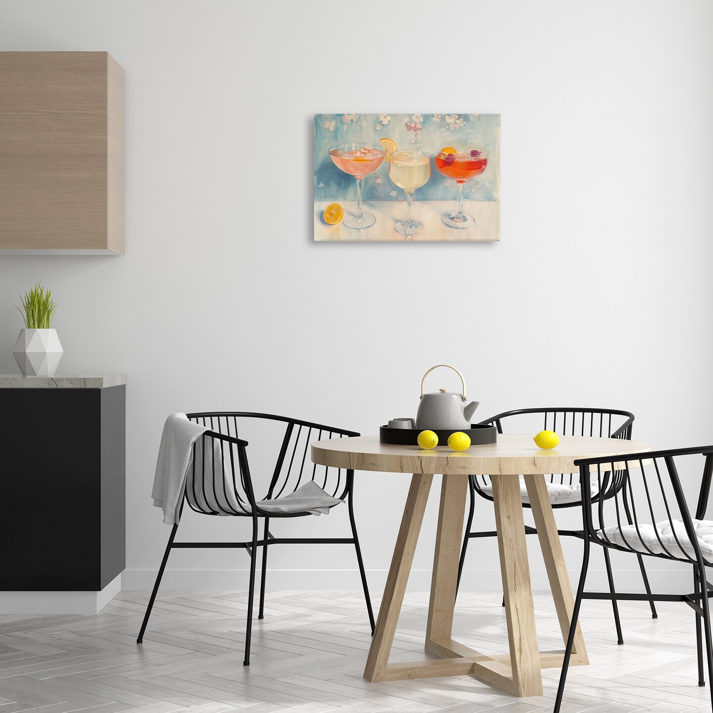 Stupell Industries Fun Fruity Cocktails Canvas Wall Art Design by Arlington Prints