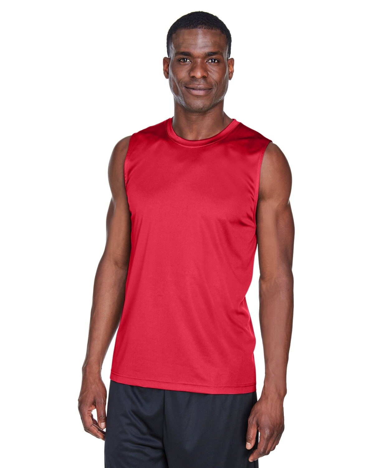 Team 365&#xAE; Men&#x27;s Zone Performance Muscle Sleeveless T-Shirt