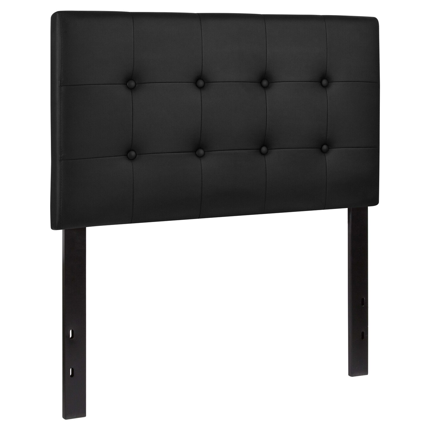 Emma and Oliver Button Tufted Adjustable Height Upholstered Headboard