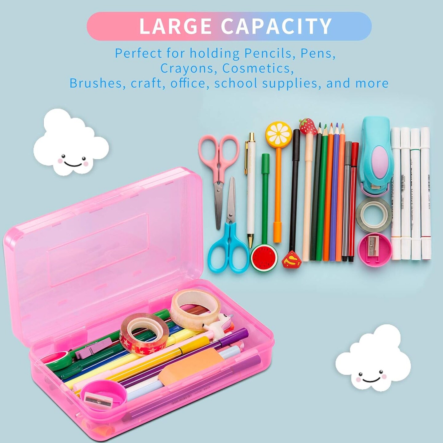 3 Pack Pencil Case