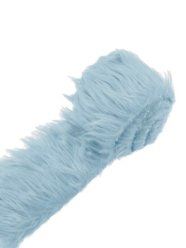 18&#x22; x 60&#x22; Size Long Pile Shaggy Faux Fur Strip Fabric for Crafts Costumes Home Decor Trim