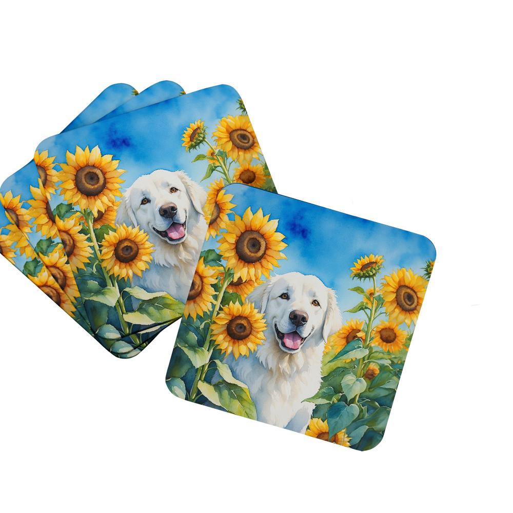 Edge Collections - Multicolor - Exotic Beach Car Coasters Set for Vehicles