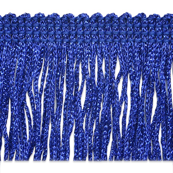 5 Yards of 2&#x22; Metallic Chainette Fringe Trim | 5 yard cut