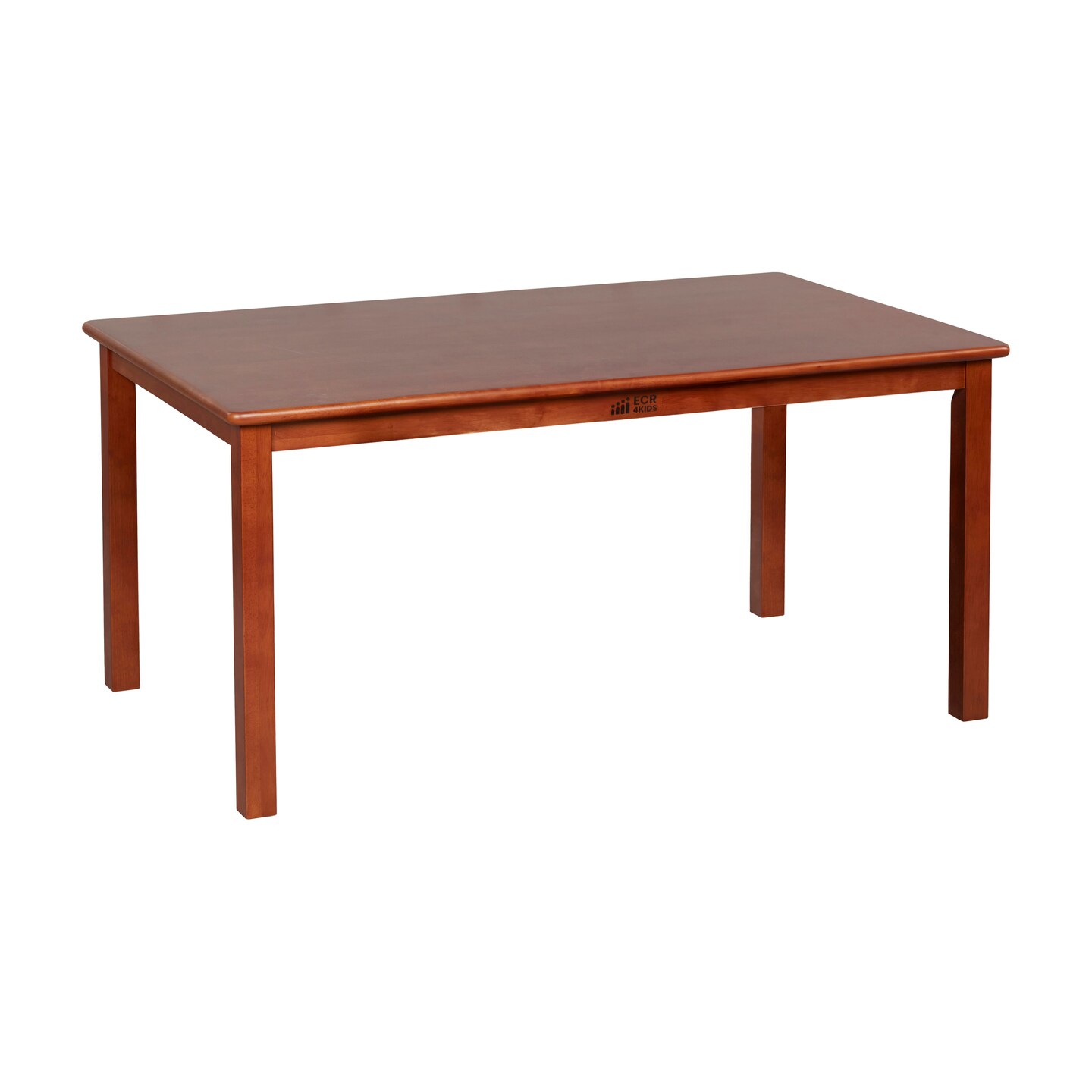 30in x 48in Rectangular Hardwood Table with 22in Legs, Kids Furniture