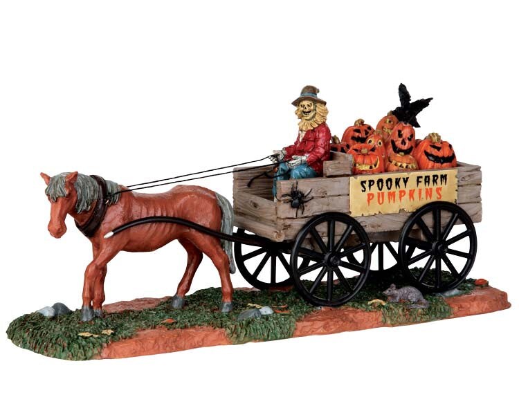 LEMAX Pumpkin Wagon #53203