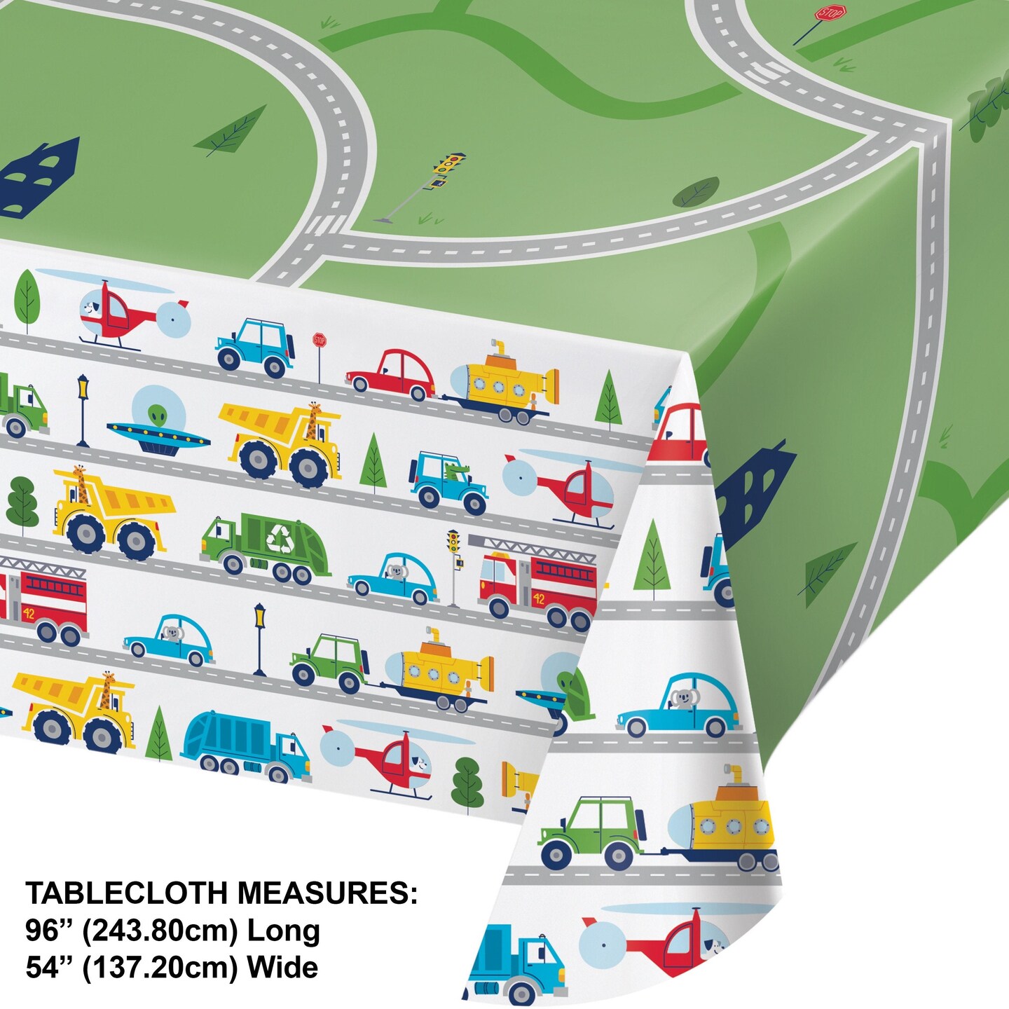 Transportation Time Table Cover, Paper 54&#x22;x96&#x22; - 1ct