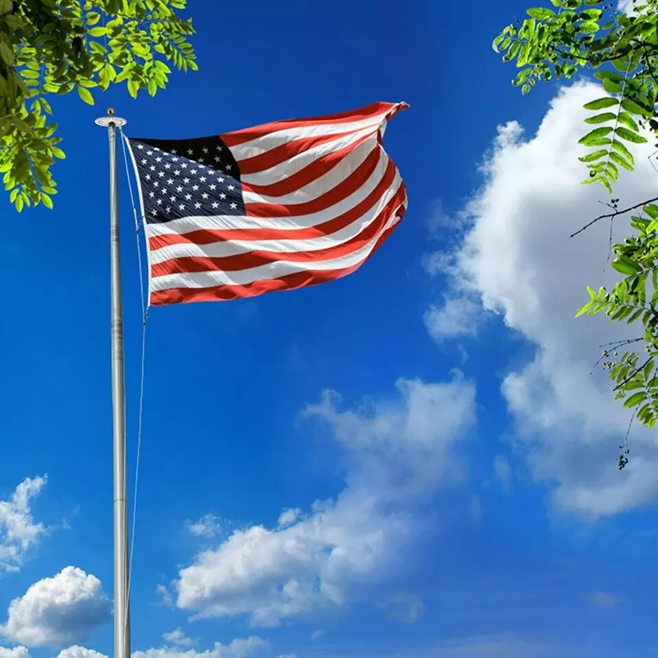 8 Pcs Durable Flag Pole Clip Snap Hooks Nylon Flag Clips Flag Pole Accessory