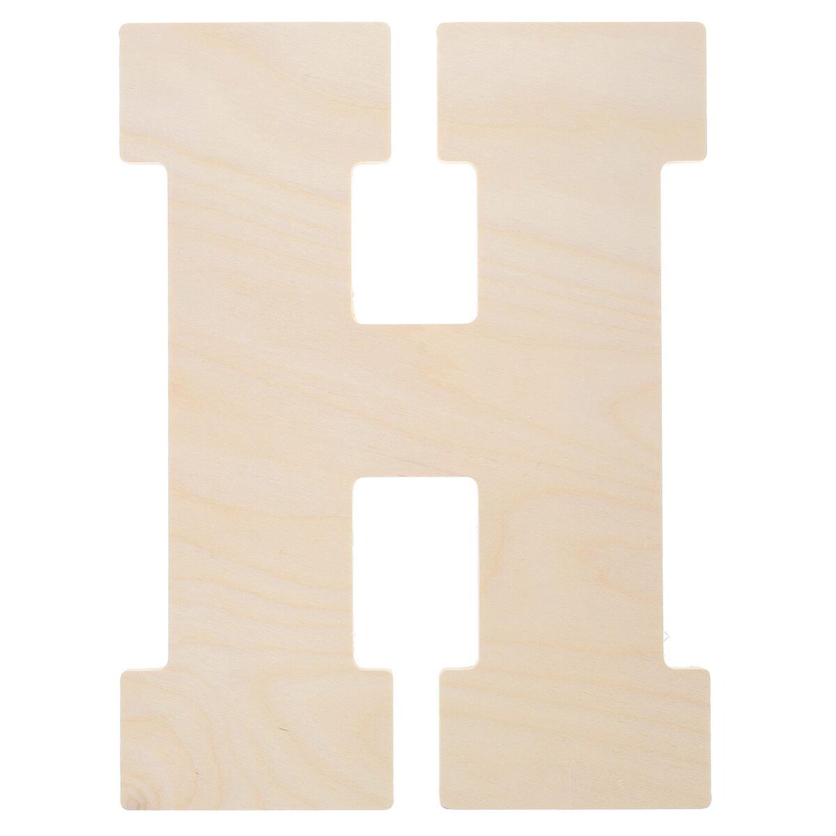 Good Wood By Leisure Arts Letter 13&#x22; H, Wooden Letters, Wood Letters, Wooden Letters Wall Decor, Large Letters 13 Inch, Small For Crafts
