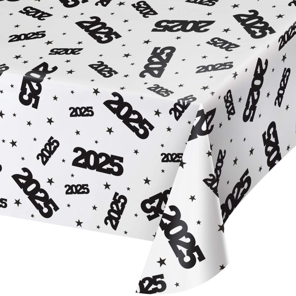 &#x22;2025&#x22; Plastic Tablecover, Clear