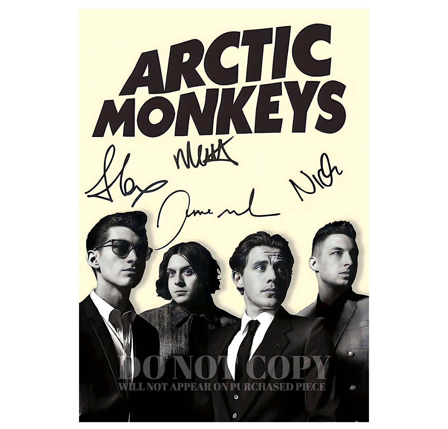 Arctic Monkeys Poster 11 X 16 - Magnificent Band Portrait