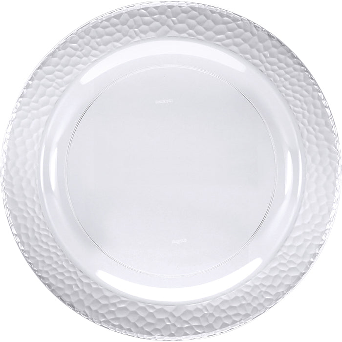 Clear Pebble 7&#x22; Plate (10/Pkg)