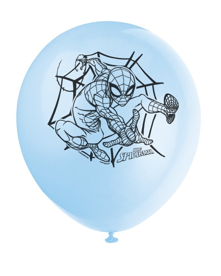 Spider-Man 12&#x22; Latex Balloons - 8ct