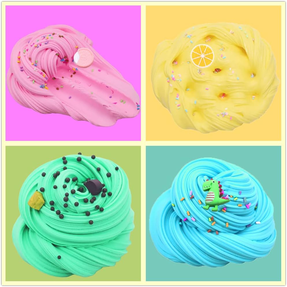 9 Packs Butter Slime Kit