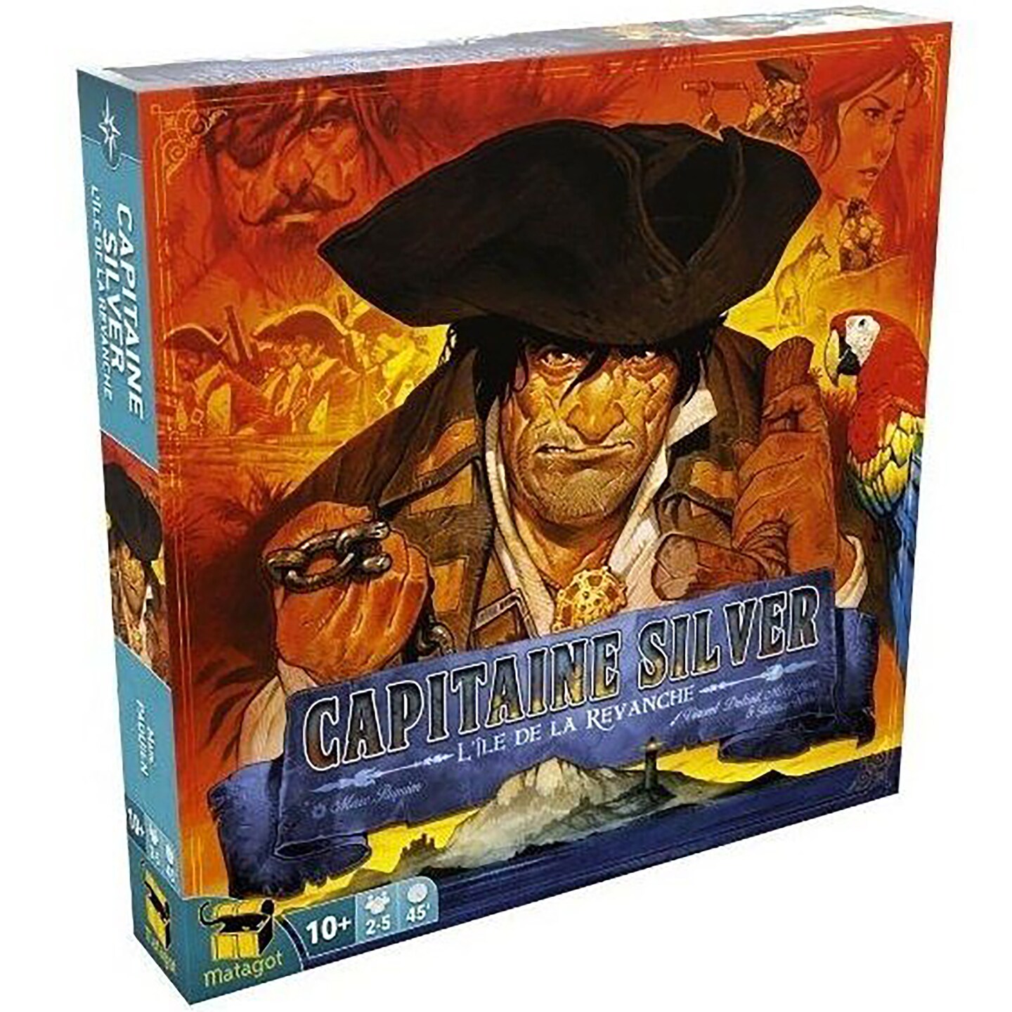 Treasure Island: Captain Silver - Revenge Island Expansion - Board Game, Ages 10+, 2-5 Players, 45 Min
