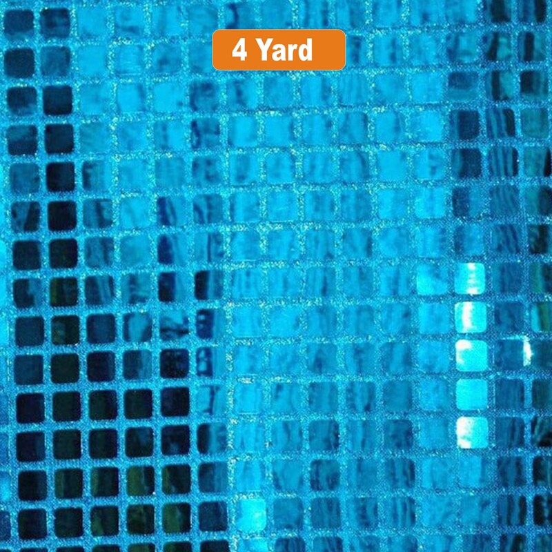 Square Sequins Fabric Quad Sequins Fabric 45&#x22; Wide Multiple Colors