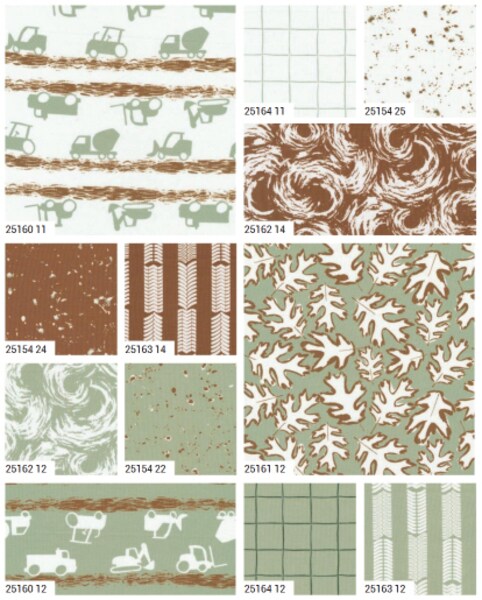 For My Boys Oliver 2.5" Strip Roll (Jelly Roll) by Sewn By Amy Schelle for Moda (25160JR)