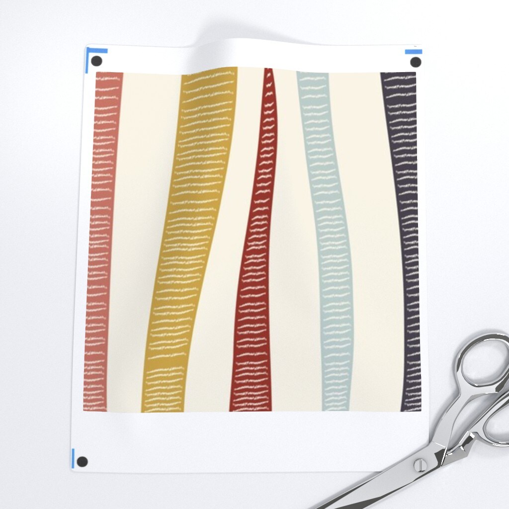 Zebra Animal Print Exotic Eclectic Abstract Safari Custom Removable Wallpaper by Spoonflower Peel & Stick Wallpaper 2FT Wide