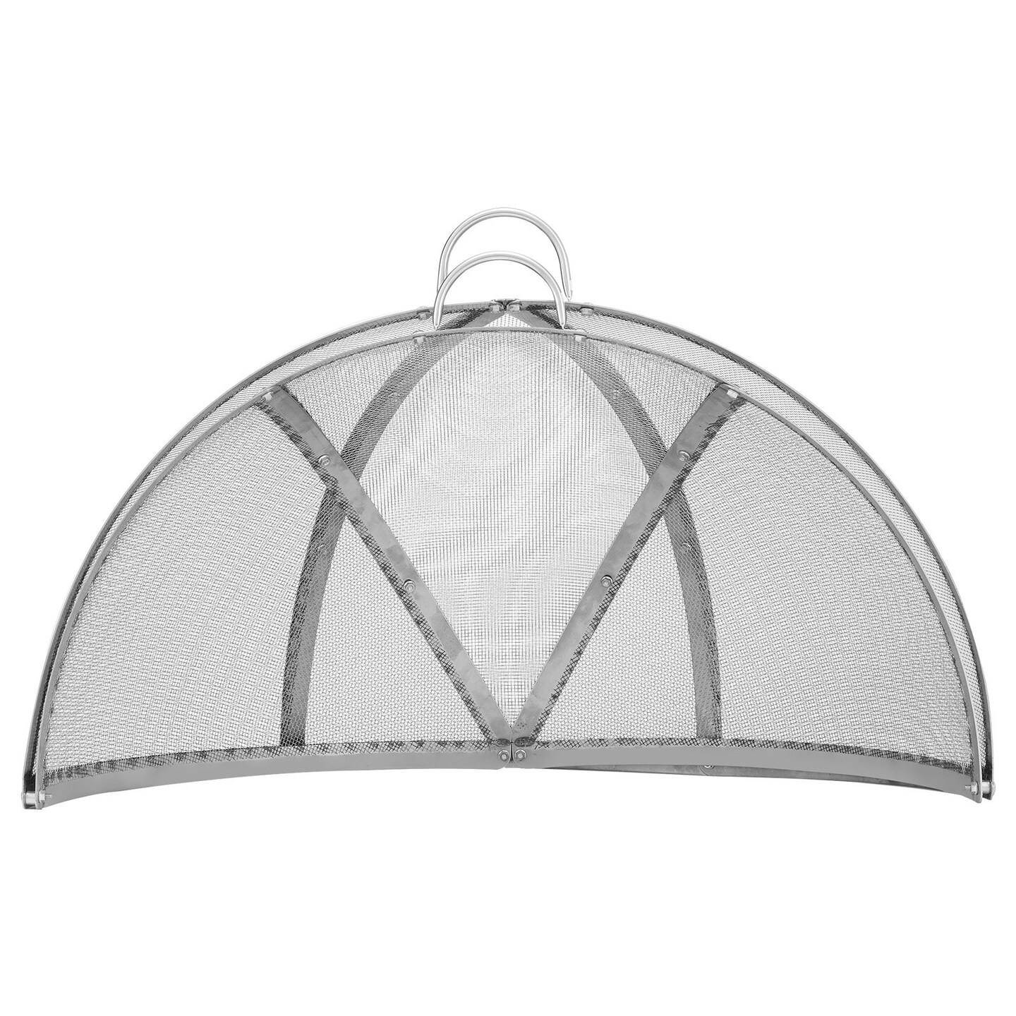 Fire Pit Spark Guard Stainless Steel Round Mesh Cover Heat Resistant
