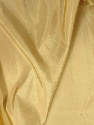 1 Yard Light Gold Taffeta Textile Formal Wear Fabric 58/59" Wide