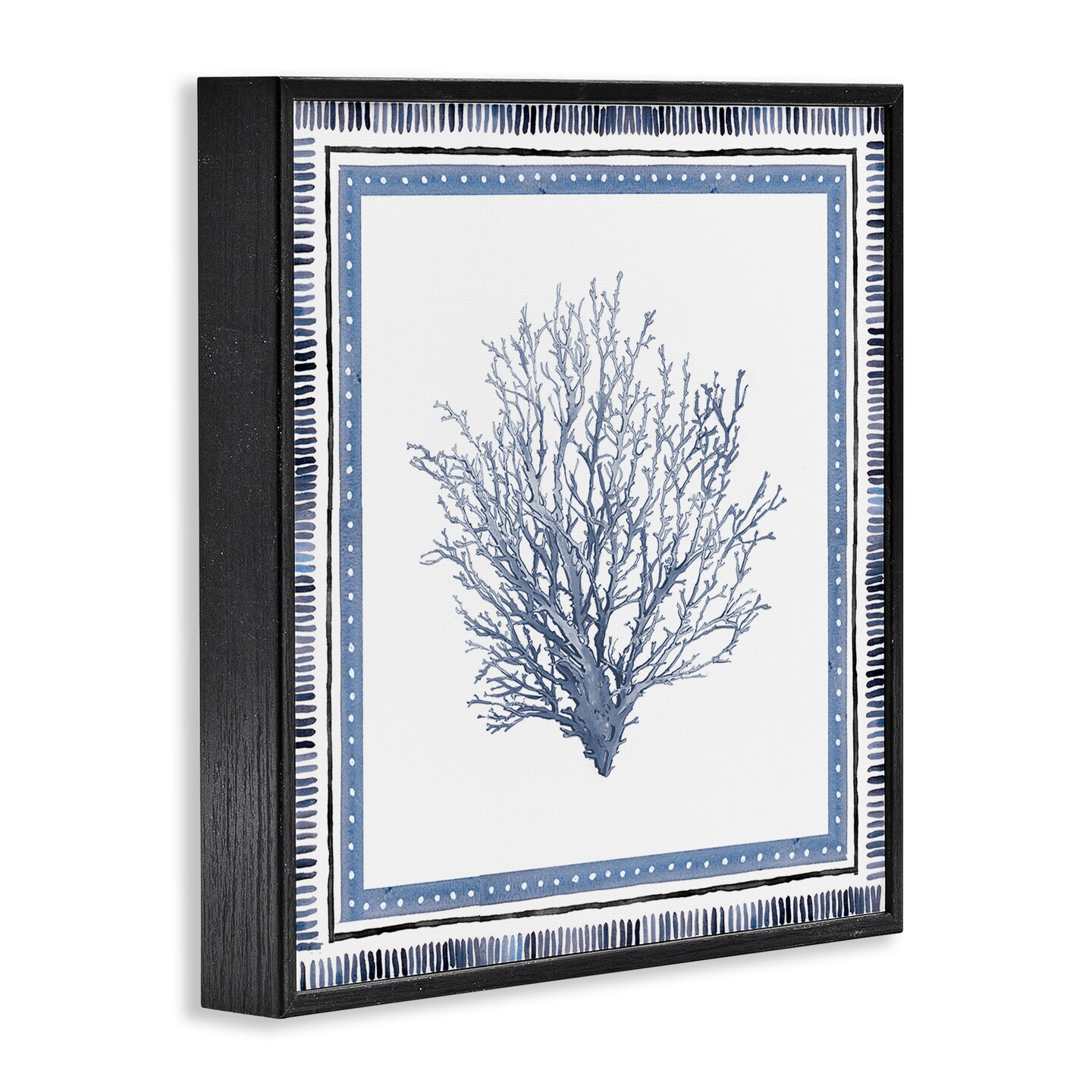 Stupell Industries Nautical Branch of Coral Framed Giclee Design by Lanie Loreth