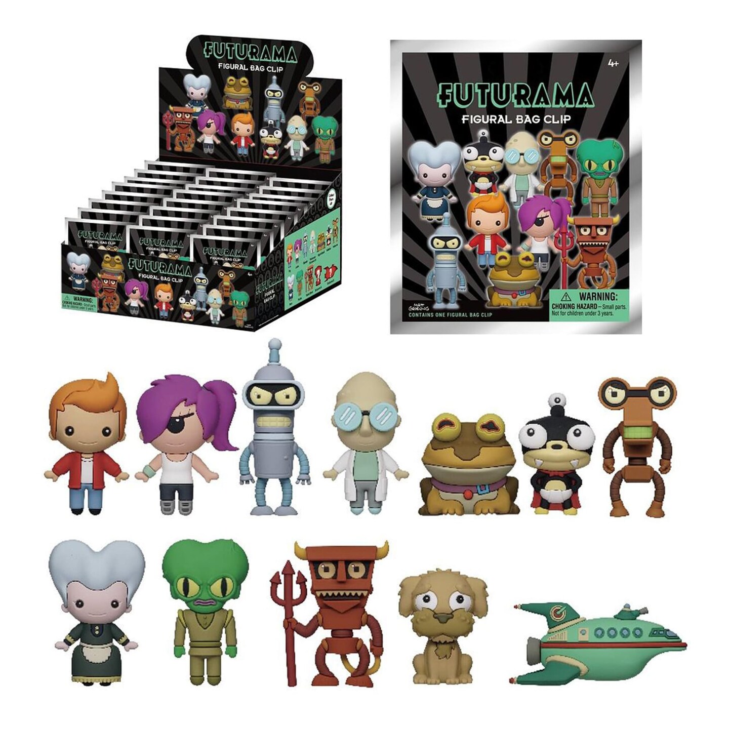 Futurama 3D Figural Foam Bag Clip | 1 Random | Michaels