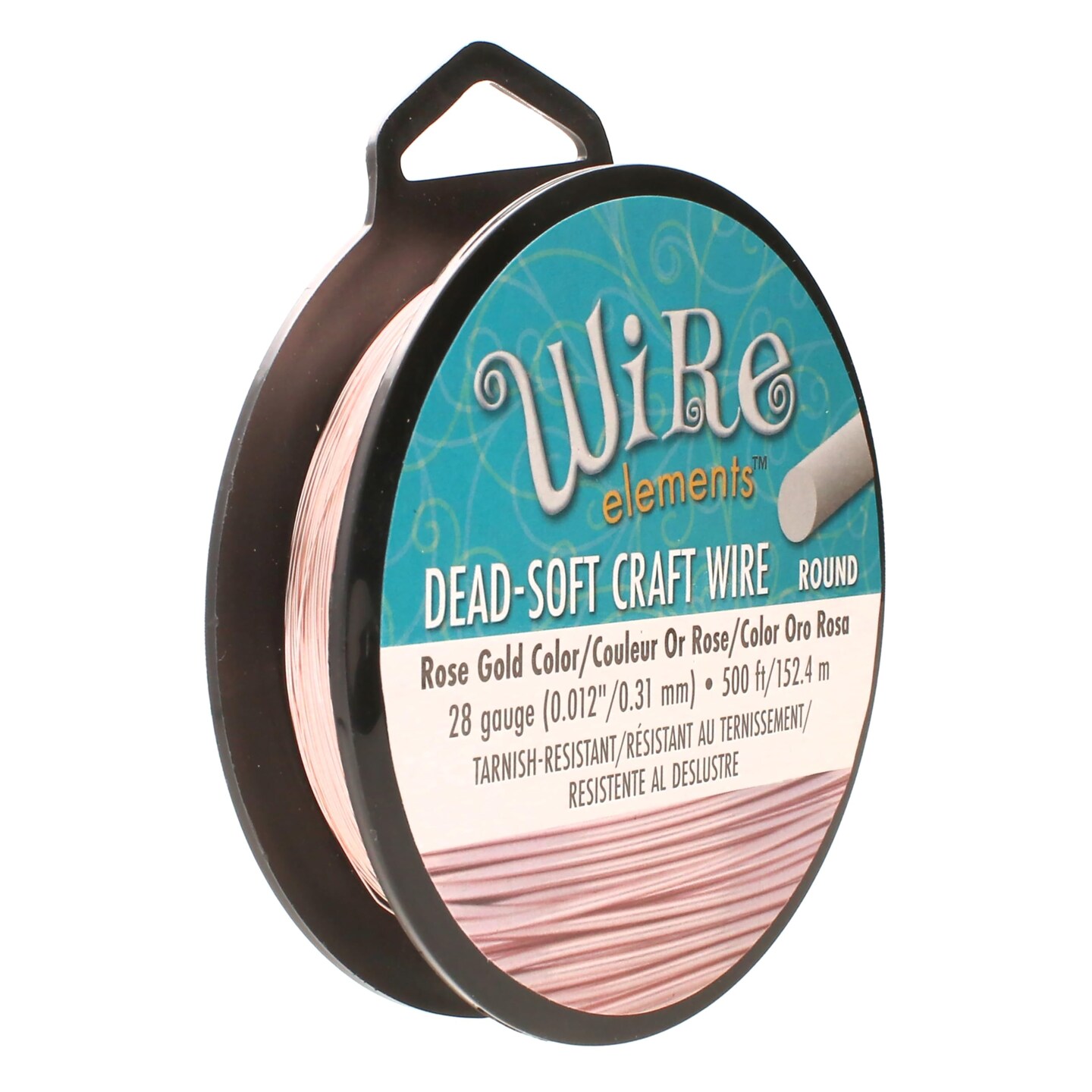 The Beadsmith Wire Elements Craft Wire – Tarnish Resistant, Soft Temper, Round