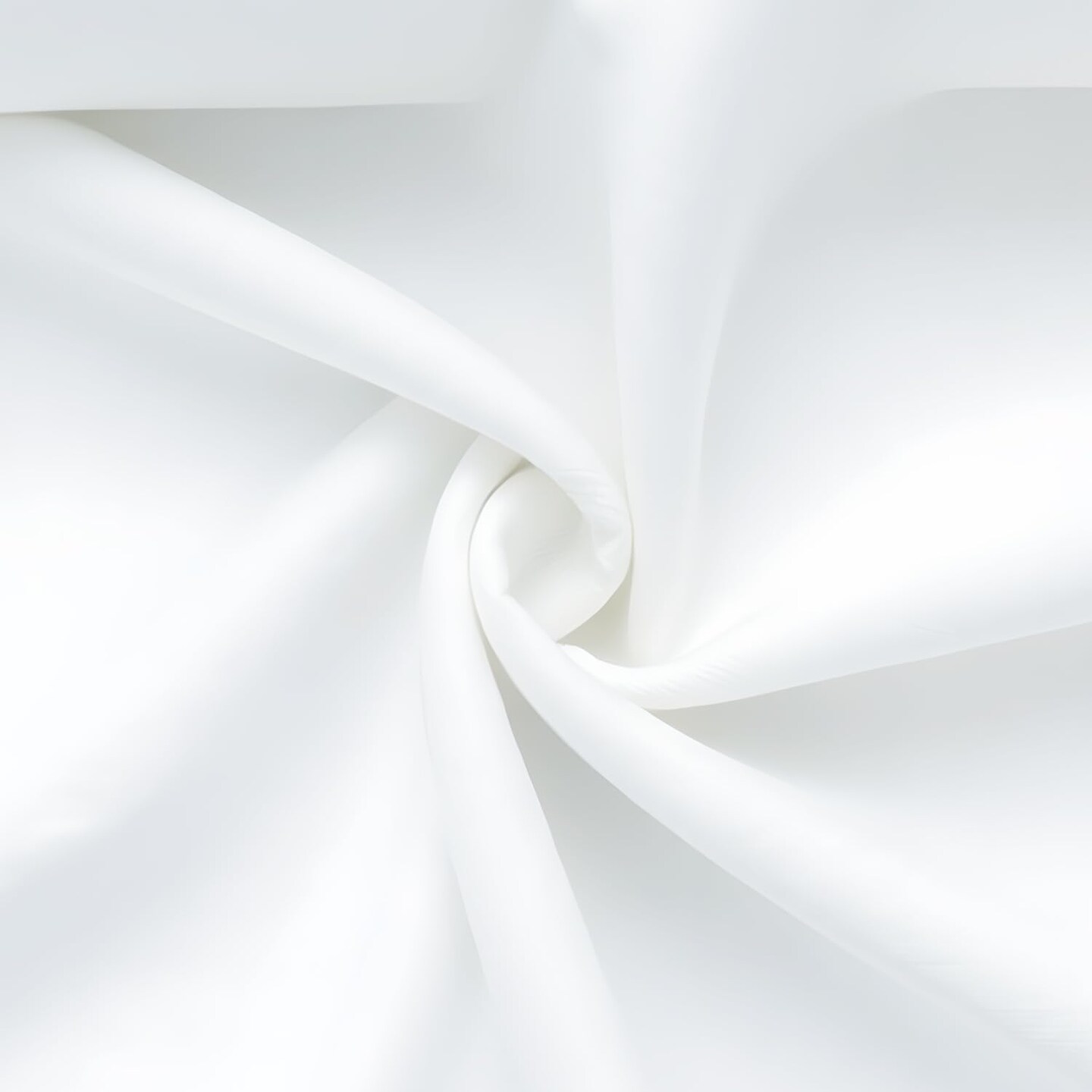 100% Cotton Flannel Fabric Super Soft 180GSM, Medium Weight (White, 1 Yard)