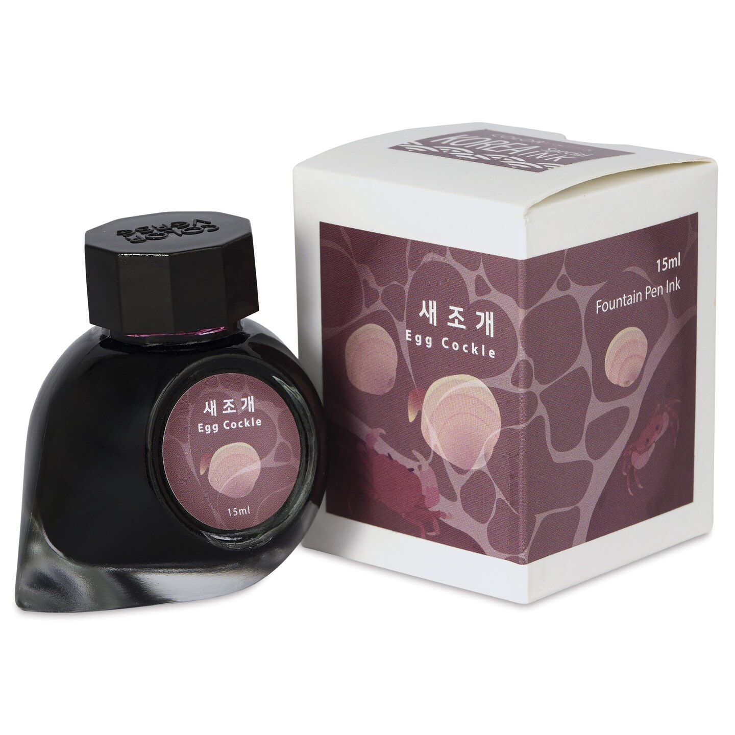 Colorverse Korea Special Fountain Pen Ink - 61 Egg Cockle, 15 ml