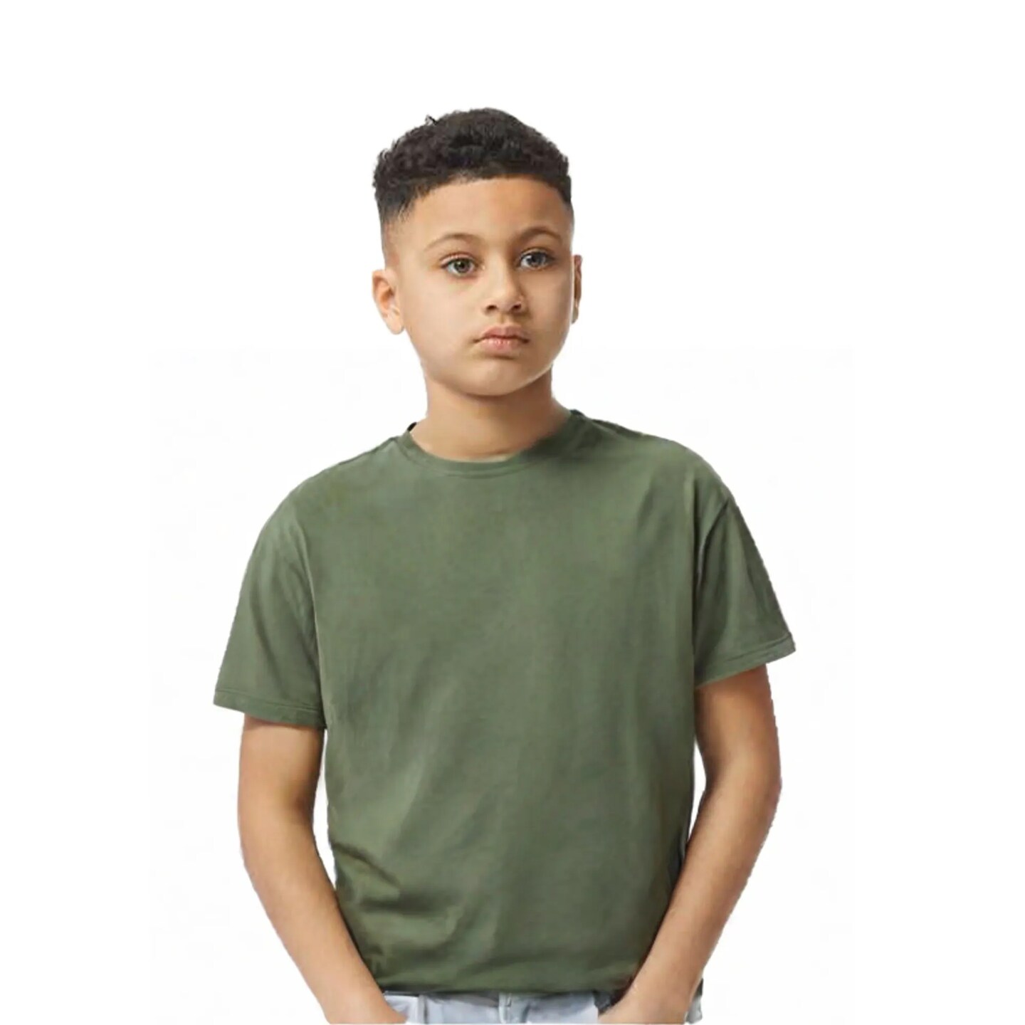 Gildan Youth Softstyle Crewneck Short Sleeve T-Shirt for School Wear & Custom Printing Cotton Tee