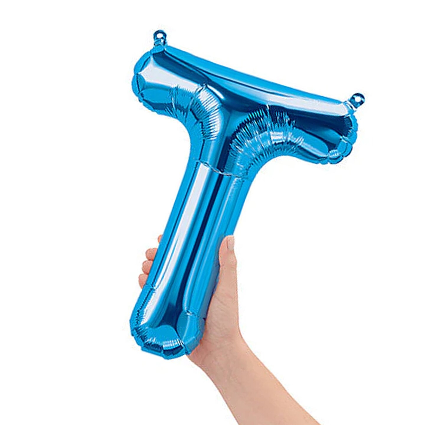 NorthStar Balloons&#xAE; 16 Inch Letter T Blue Air Fill Only