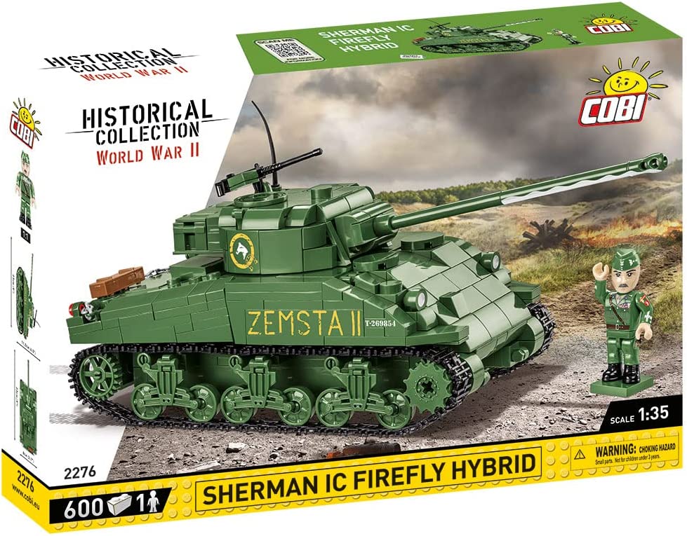 COBI Historical Collection WWII Sherman IC Firefly Tank