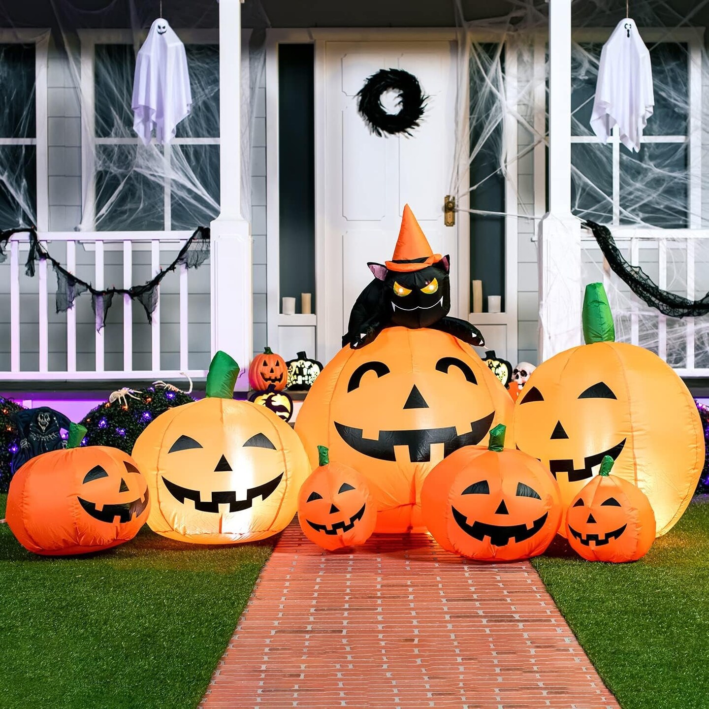 7FT Long Halloween Inflatables