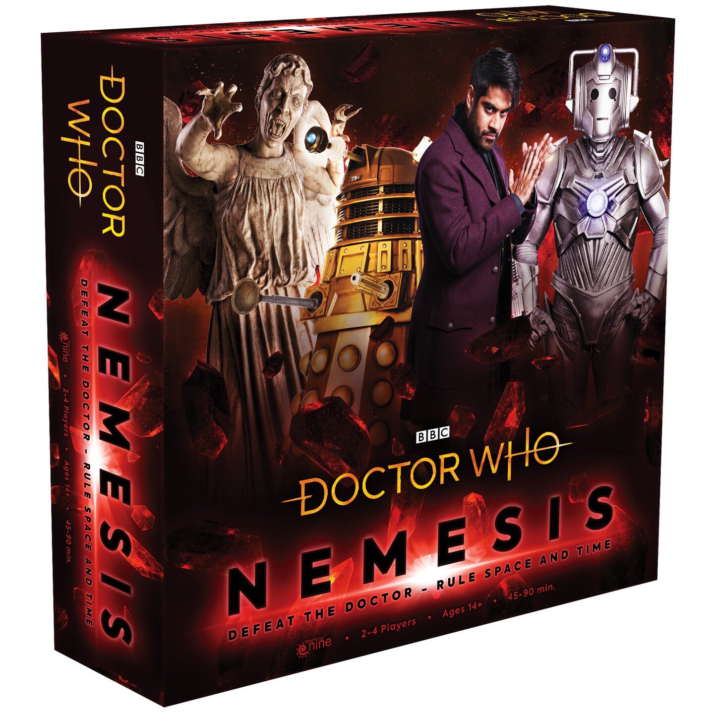 Doctor Who: Nemesis - Board Game, Gale Force Nine, Ages 14+, 2-4 Players, 45-90 Min